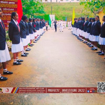  ශිෂ්‍ය නායක නිල ලාංඡන පැළඳවීමේ උළෙල  - 2022